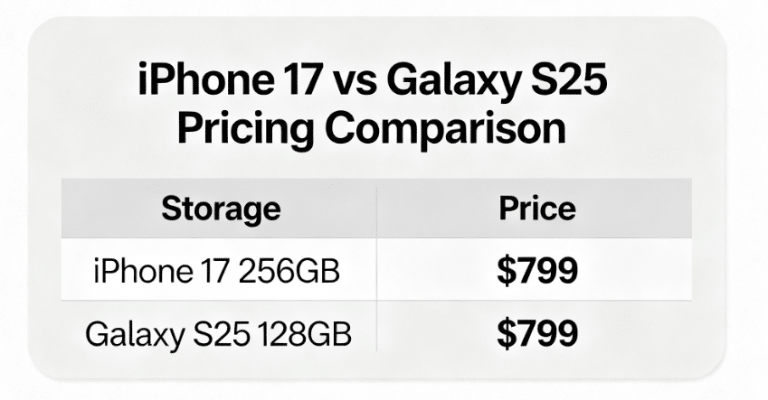 iPhone 17 vs Galaxy S25: Complete Flagship Showdown (2025) 3 Screenshot 2025 09 22 021543