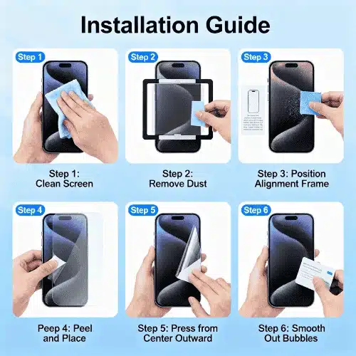 Top 5 Best Iphone 15 Pro Max Screen Protectors (2025 Buying Guide)