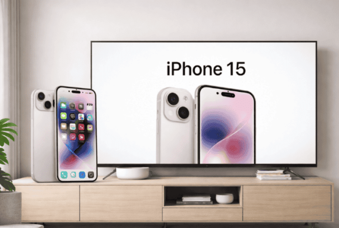 how to mirror iphone to tv