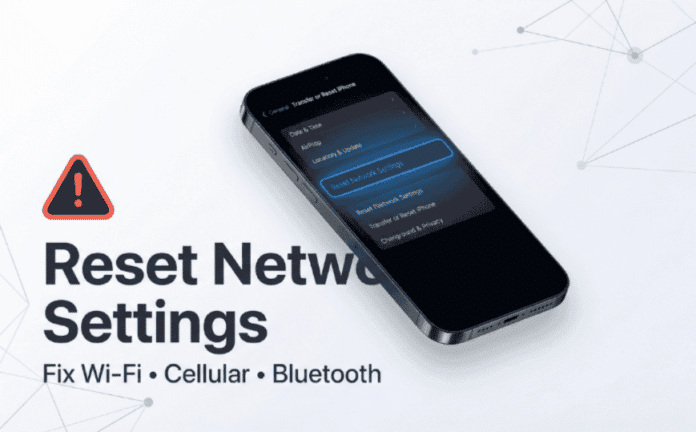 iPhone Reset Network Settings