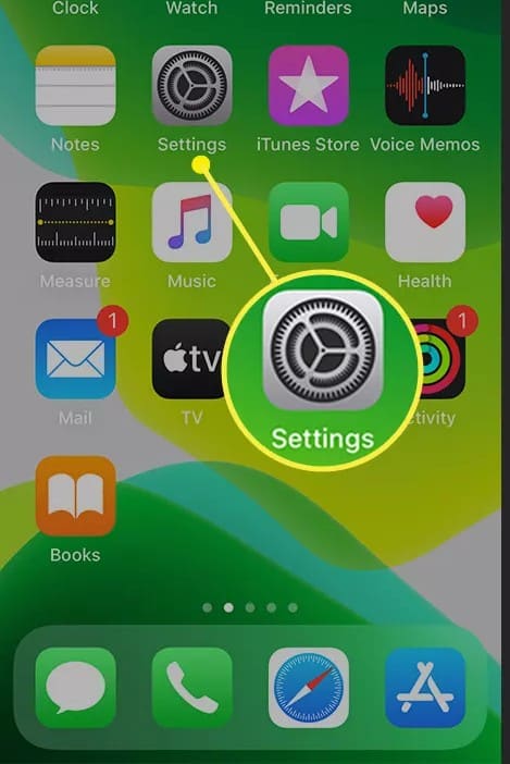 iphone reset network settings