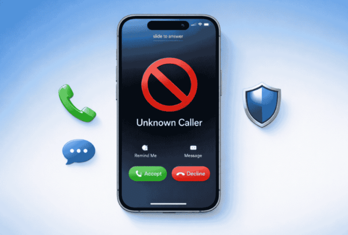 how to block a number on iphone