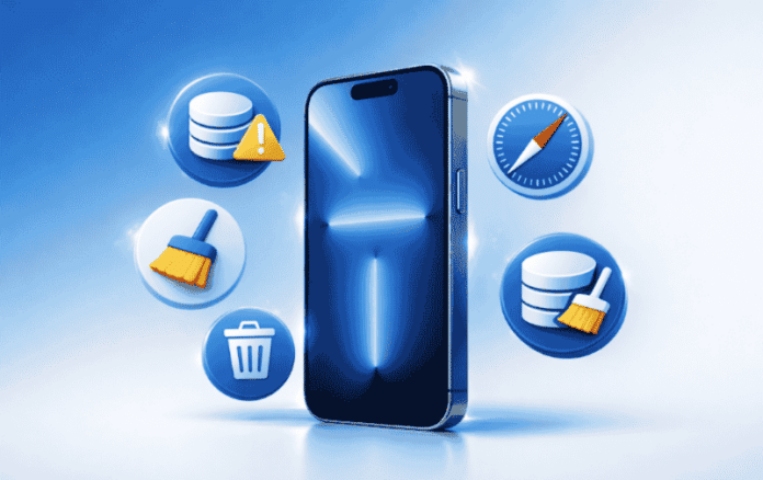 how to clear cache on iphone