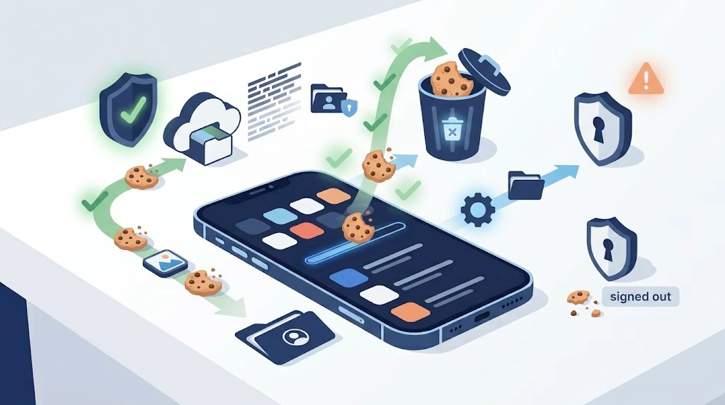 How to Clear Cache on iPhone: Complete Guide (2026) 8 Delete cookies on iPhone to clear browser data and improve privacy