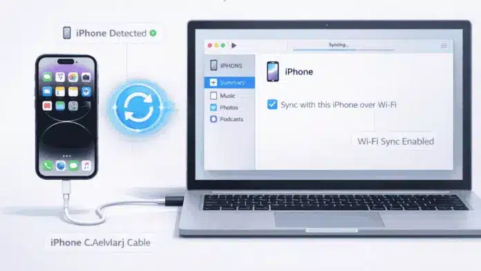 How to Connect iPhone to PC