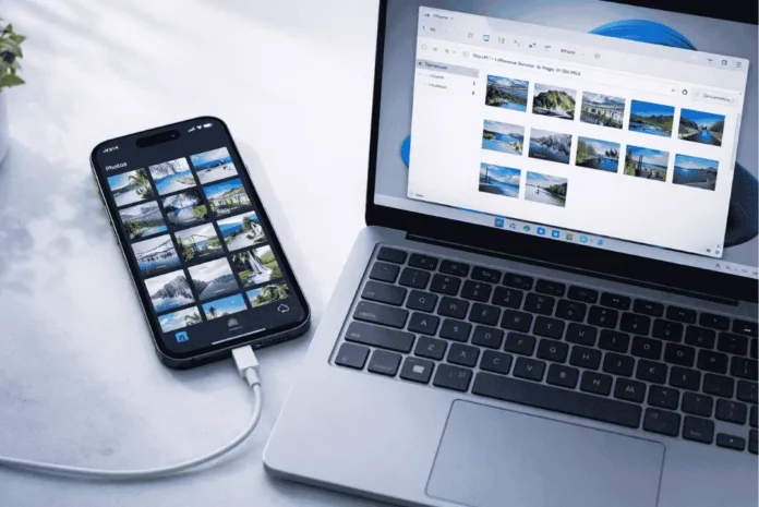 how to transfer photos from iphone to pc