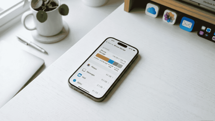 iPhone storage