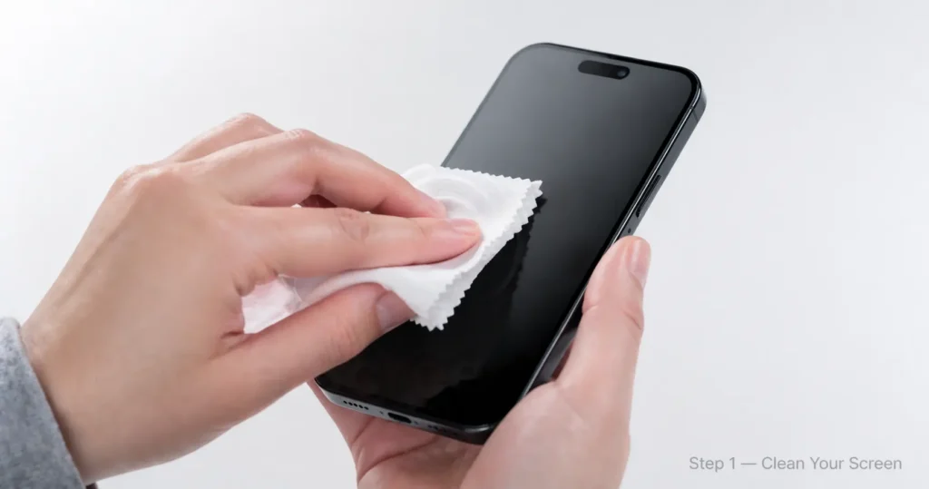 iphone screen not responding to touch