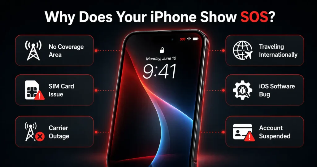 what does sos mean on iphone