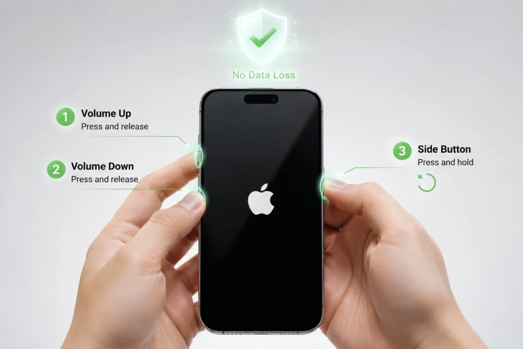 iphone stuck on apple logo