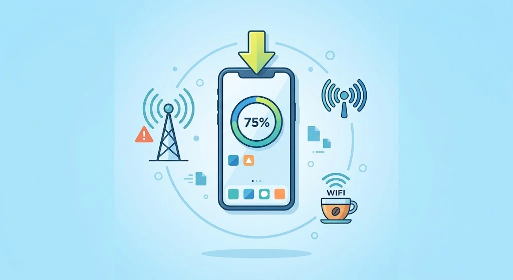 How to Update iPhone Apps (Manual, Automatic & Fixes for iOS 26) 12 update iPhone apps without Wi-Fi using cellular data or a hotspot