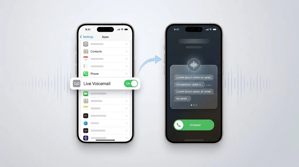 How to Set Up Voicemail on iPhone (iOS 26): 5 Easy Steps 9 How to turn on Live Voicemail in iOS 26 — Settings toggle and real-time voicemail transcription on iPhone