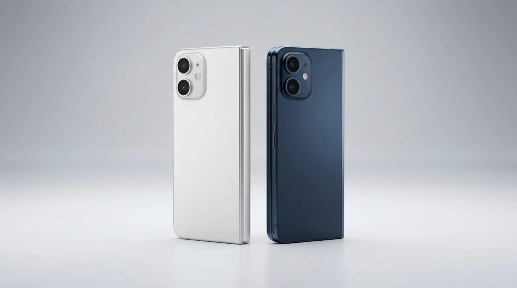 iPhone Duo in Star White and Night Sky