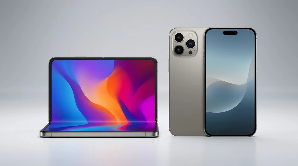 iPhone Duo vs iPhone 18 Pro Max size comparison